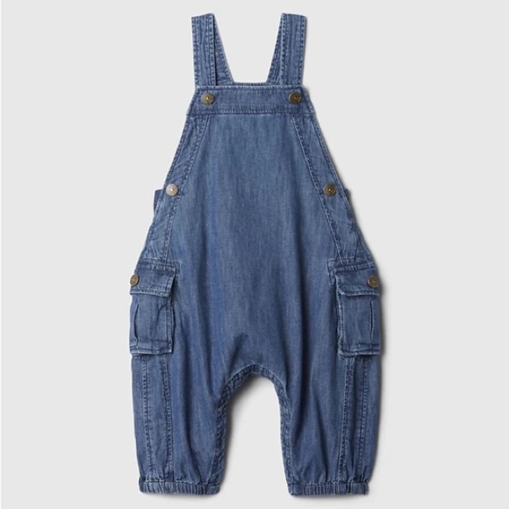 BabyGAP Baby Baggy Overalls in Blue, Size 12-18 Months